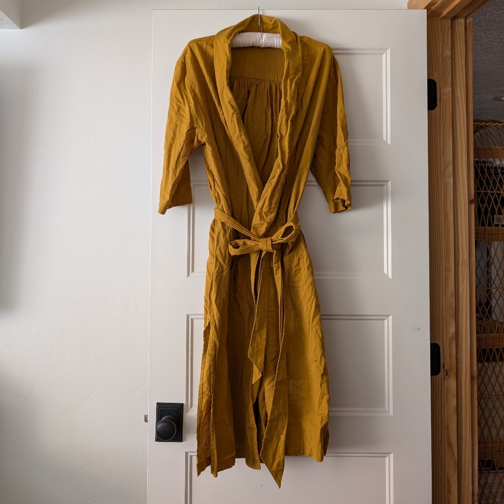 Par En Par Cotton Robe Size Small